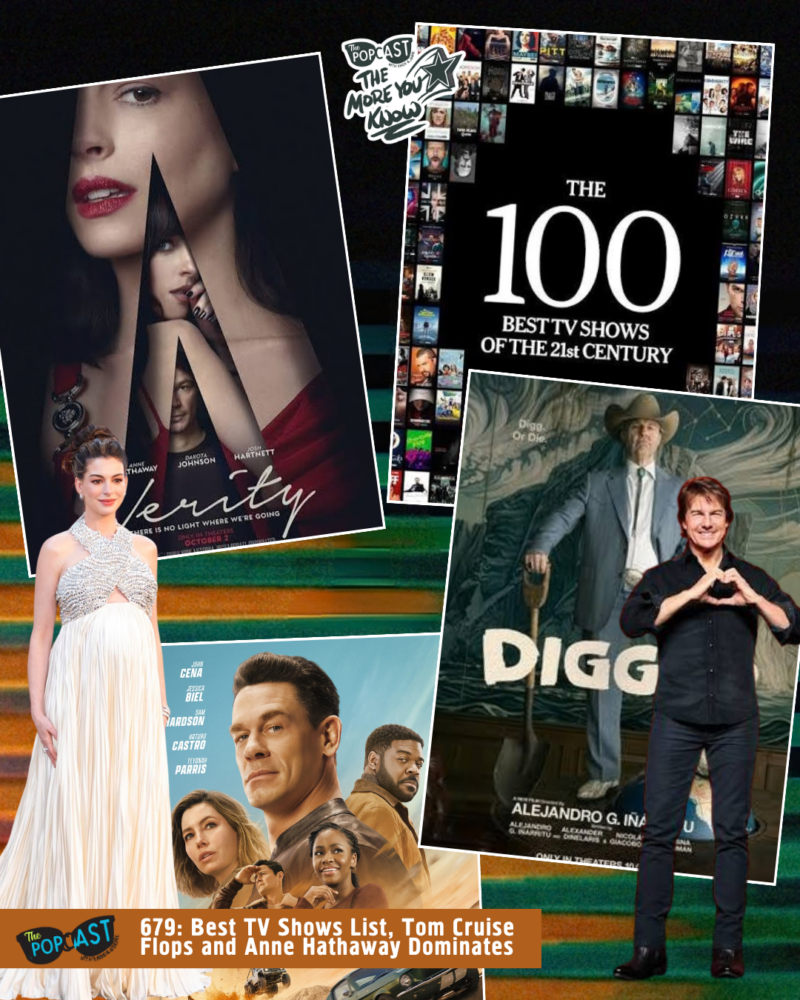 Best TV Shows List, Tom Cruise Flops and Anne Hathaway Dominates